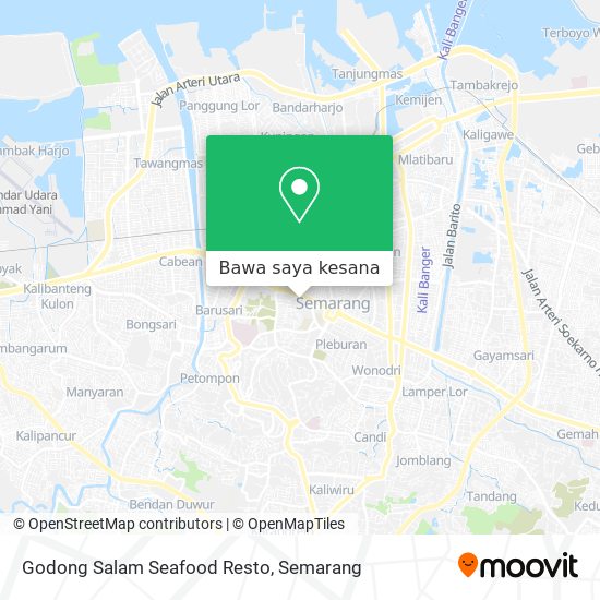 Peta Godong Salam Seafood Resto