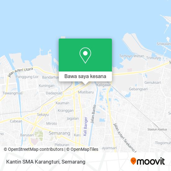 Peta Kantin SMA Karangturi