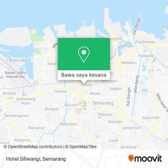 Peta Hotel Siliwangi