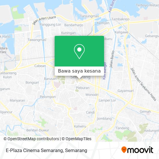 Peta E-Plaza Cinema Semarang