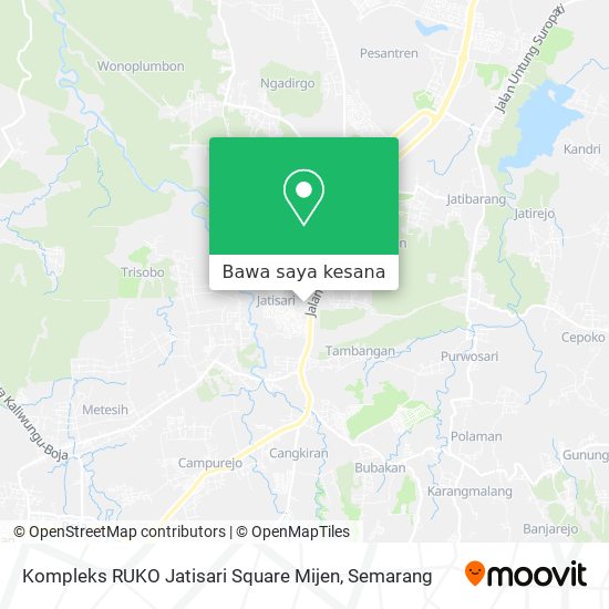 Peta Kompleks RUKO Jatisari Square Mijen