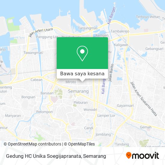Peta Gedung HC Unika Soegijapranata