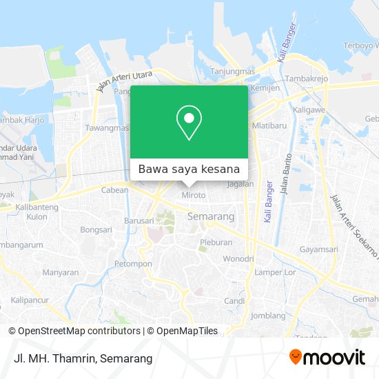 Peta Jl. MH. Thamrin