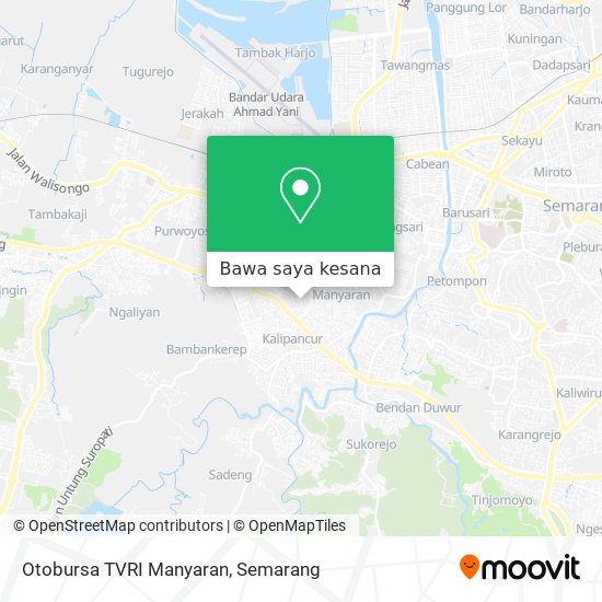 Peta Otobursa TVRI Manyaran