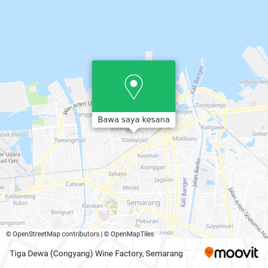 Peta Tiga Dewa (Congyang) Wine Factory