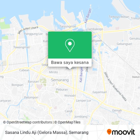 Peta Sasana Lindu Aji (Gelora Massa)