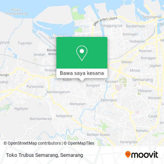 Peta Toko Trubus Semarang