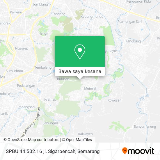 Peta SPBU 44.502.16 jl. Sigarbencah