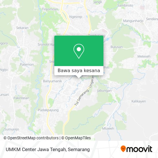 Peta UMKM Center Jawa Tengah