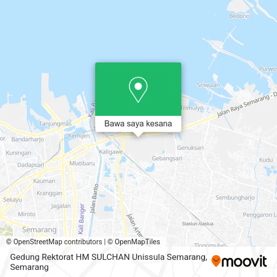 Peta Gedung Rektorat HM SULCHAN Unissula Semarang