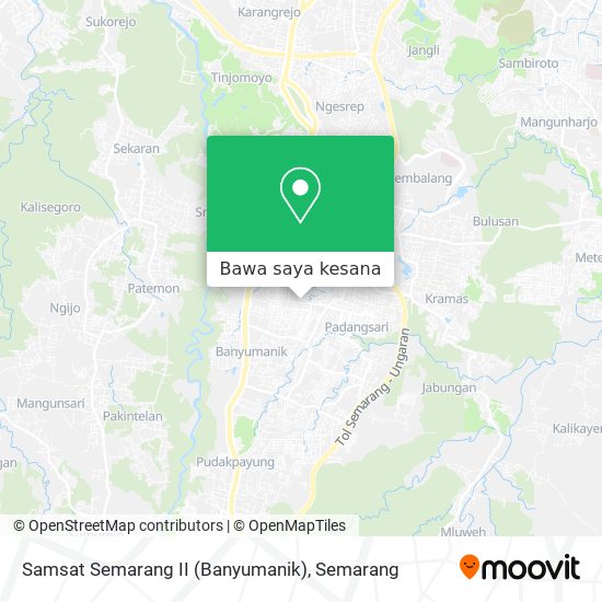 Peta Samsat Semarang II (Banyumanik)