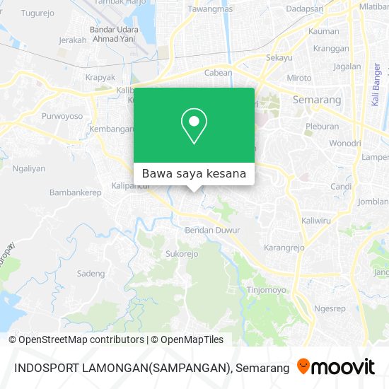 Peta INDOSPORT LAMONGAN(SAMPANGAN)
