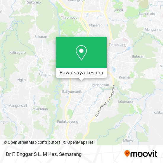 Peta Dr F. Enggar S L, M Kes