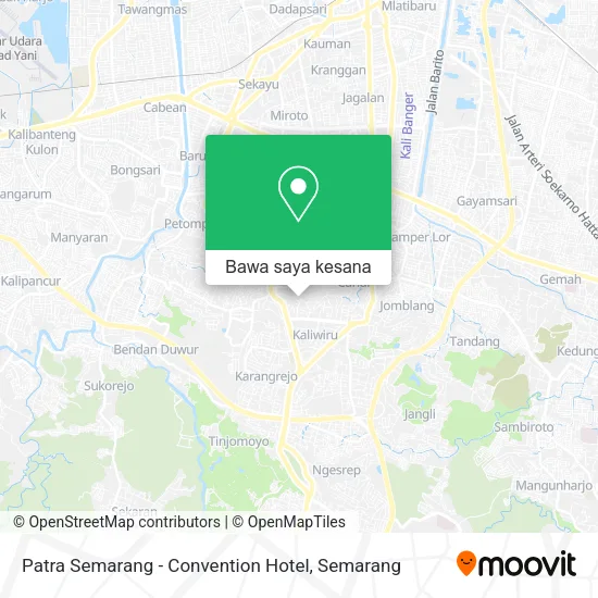 Peta Patra Semarang - Convention Hotel