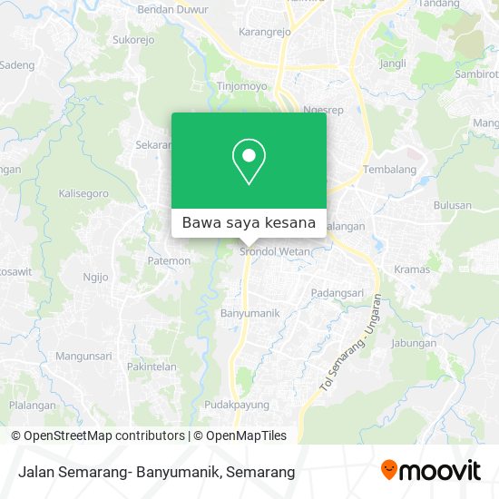 Peta Jalan Semarang- Banyumanik