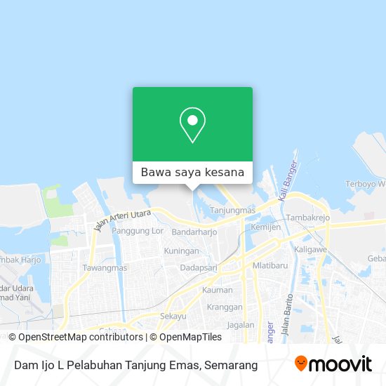 Peta Dam Ijo  L  Pelabuhan Tanjung Emas