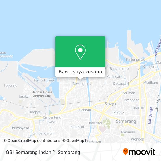 Peta GBI Semarang Indah ™
