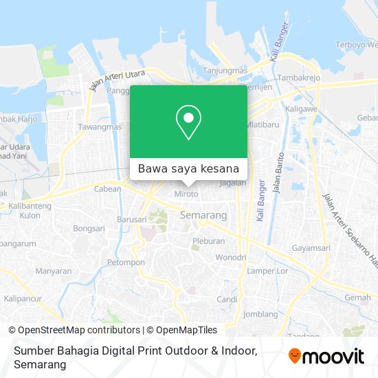Peta Sumber Bahagia Digital Print Outdoor & Indoor
