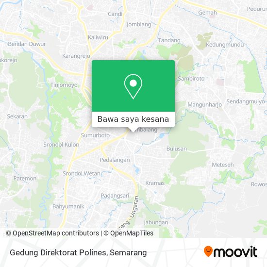Peta Gedung Direktorat Polines