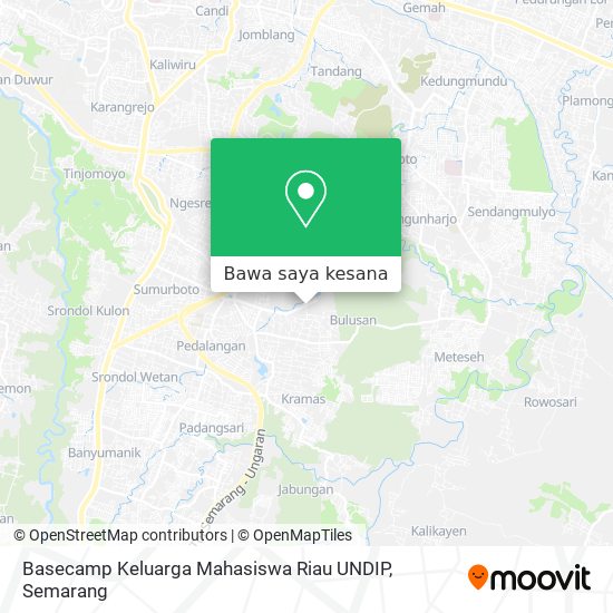 Peta Basecamp Keluarga Mahasiswa Riau UNDIP