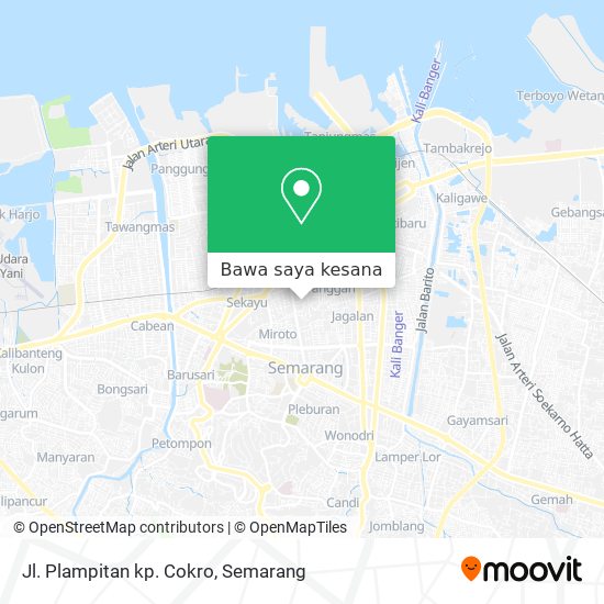 Peta Jl. Plampitan kp. Cokro