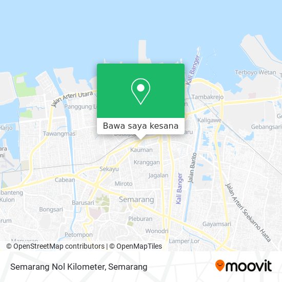 Peta Semarang Nol Kilometer