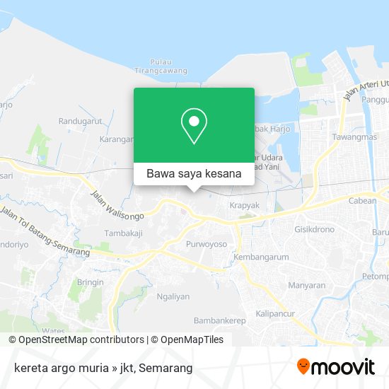 Peta kereta argo muria » jkt