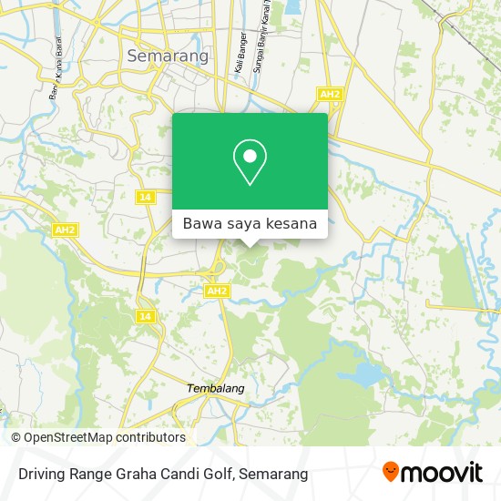Peta Driving Range Graha Candi Golf