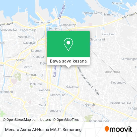 Peta Menara Asma Al-Husna MAJT
