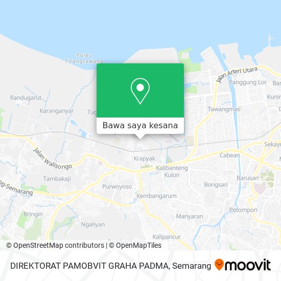 Peta DIREKTORAT PAMOBVIT GRAHA PADMA