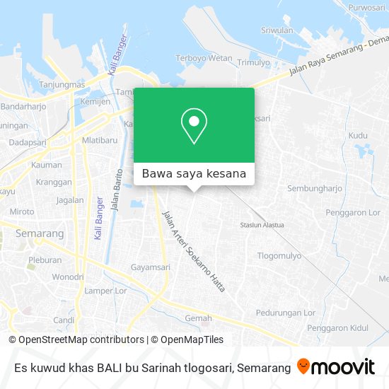 Peta Es kuwud khas BALI  bu Sarinah  tlogosari