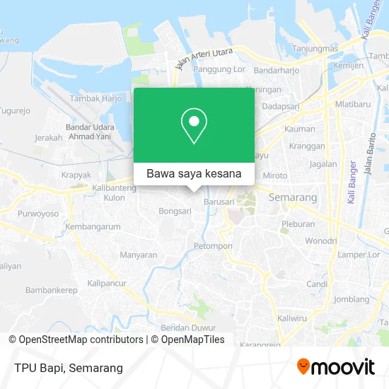 Peta TPU Bapi