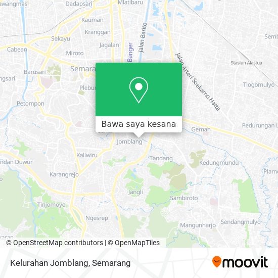 Peta Kelurahan Jomblang