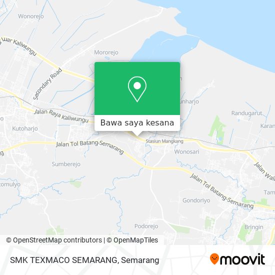 Peta SMK TEXMACO SEMARANG