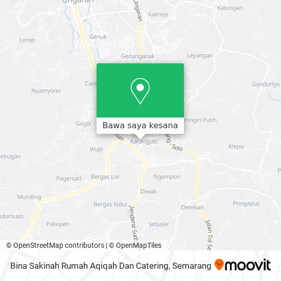 Peta Bina Sakinah Rumah Aqiqah Dan Catering