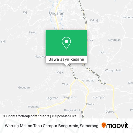 Peta Warung Makan Tahu Campur Bang Amin