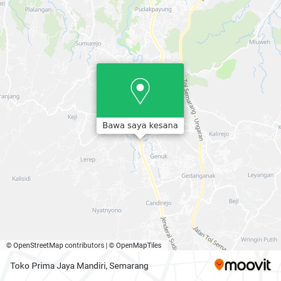 Peta Toko Prima Jaya Mandiri