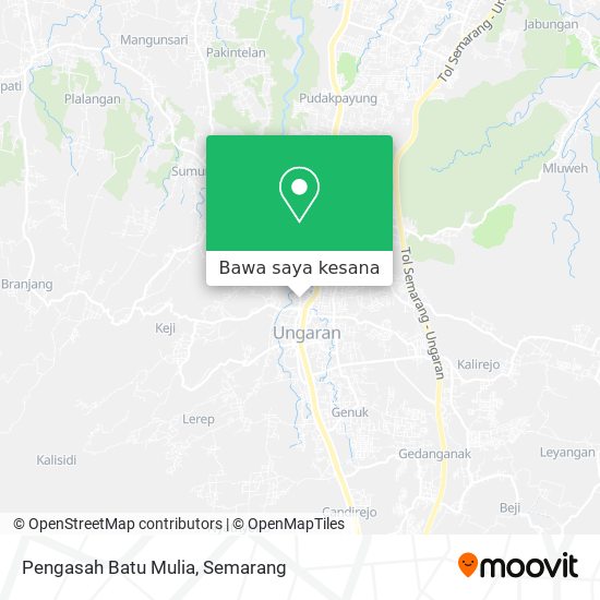 Peta Pengasah Batu Mulia