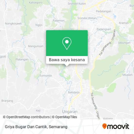 Peta Griya Bugar Dan Cantik