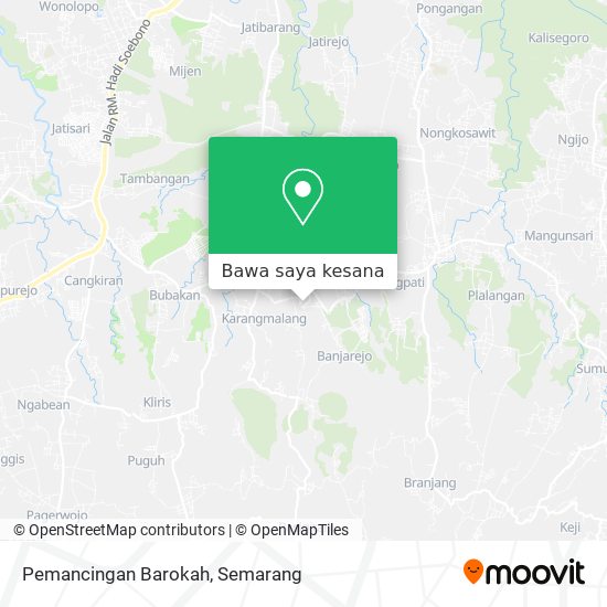 Peta Pemancingan Barokah