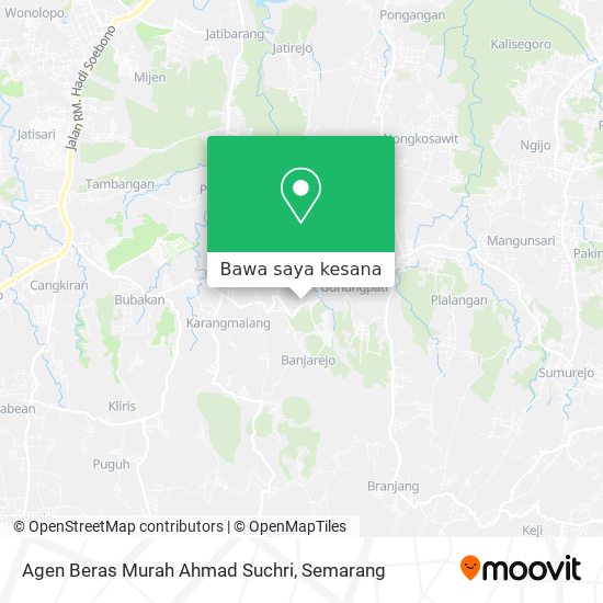 Peta Agen Beras Murah Ahmad Suchri