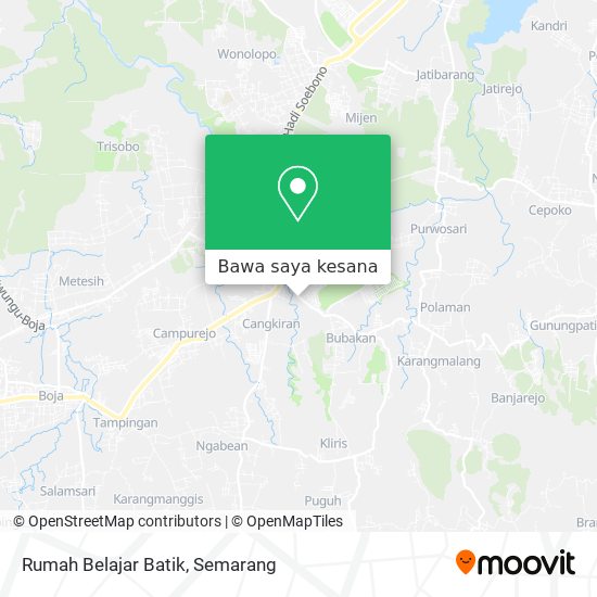 Peta Rumah Belajar Batik