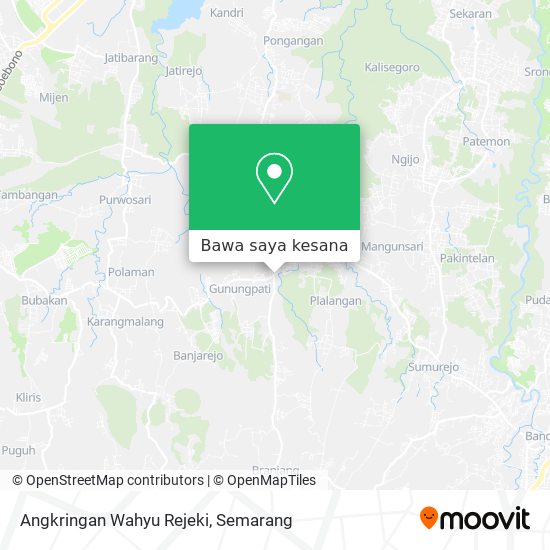 Peta Angkringan Wahyu Rejeki