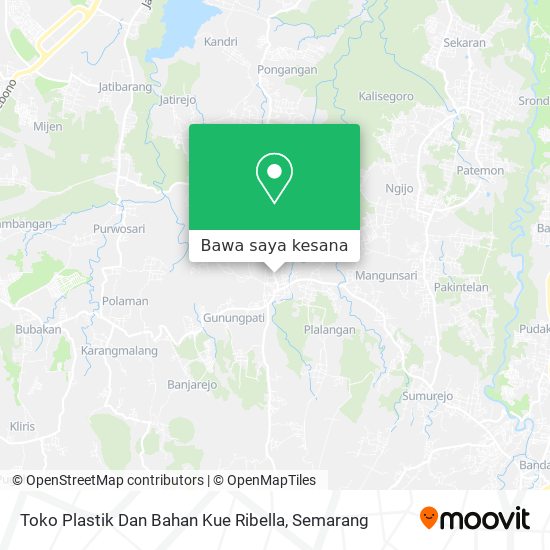 Peta Toko Plastik Dan Bahan Kue Ribella