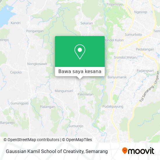 Peta Gaussian Kamil School of Creativity