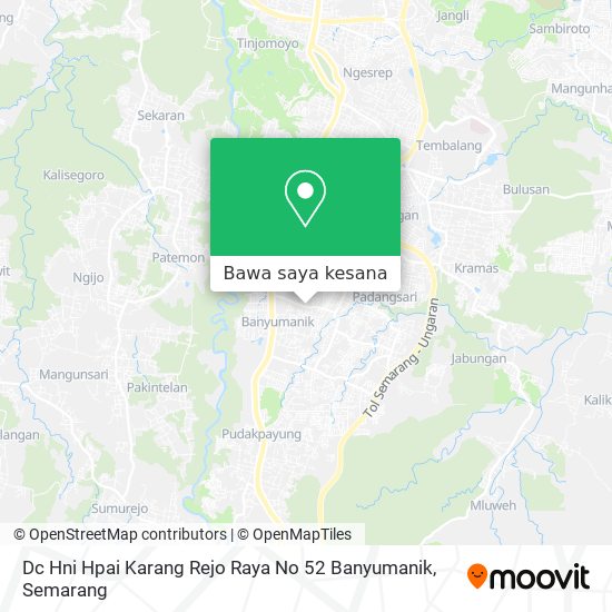 Peta Dc Hni Hpai Karang Rejo Raya No 52 Banyumanik