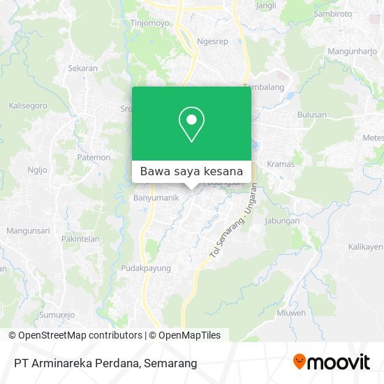 Peta PT Arminareka Perdana