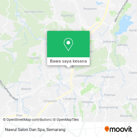 Peta Nawul Salon Dan Spa