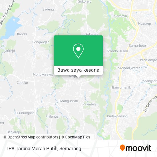Peta TPA Taruna Merah Putih