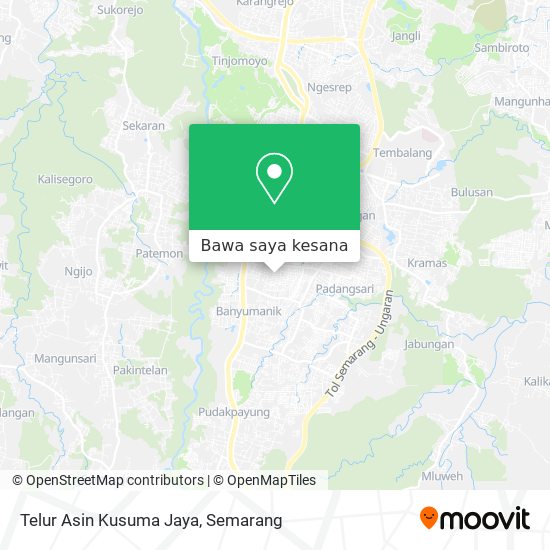 Peta Telur Asin Kusuma Jaya